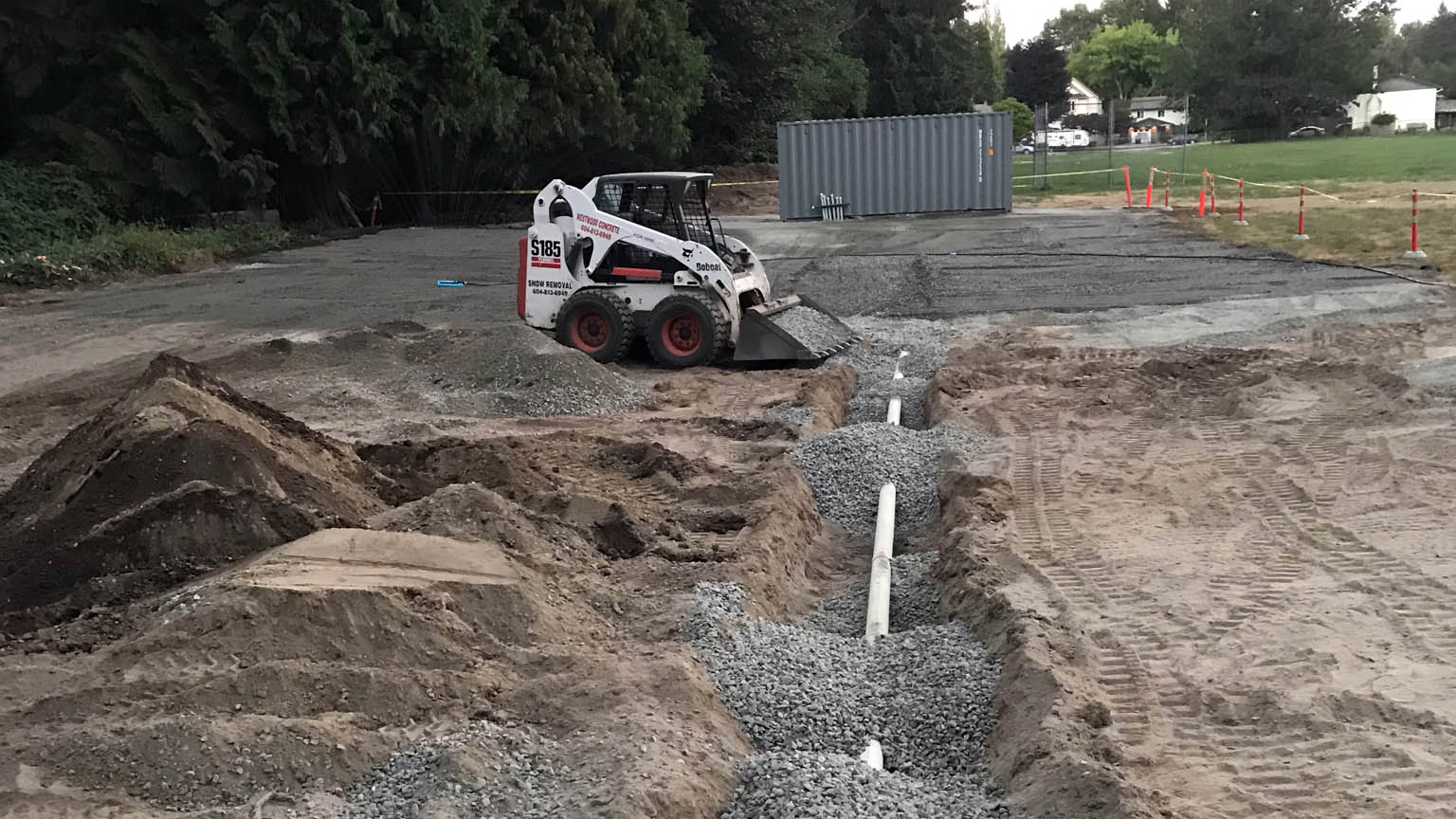 Site Preparation & Drainage Installation Project